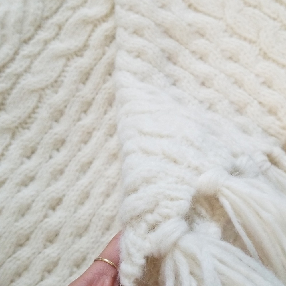 NWT Ralph Lauren Plush Alpaca Knit Scarf - Picture 4 of 5